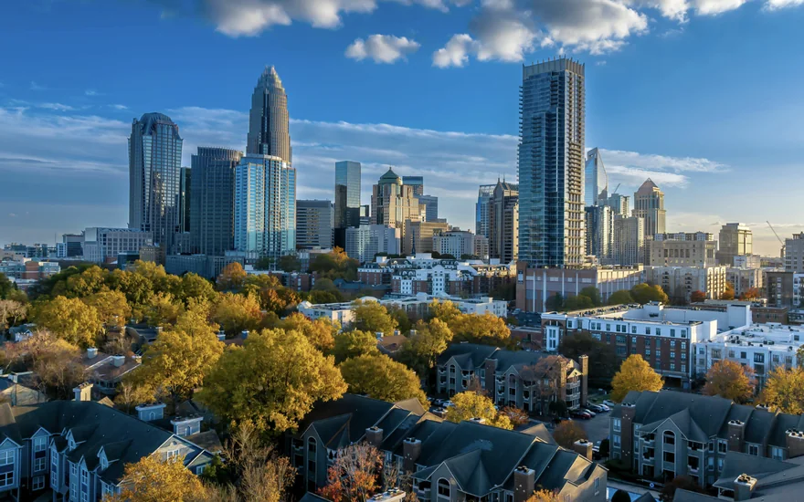 Mecklenburg County, North Carolina — roofing service area of S&S Roofing