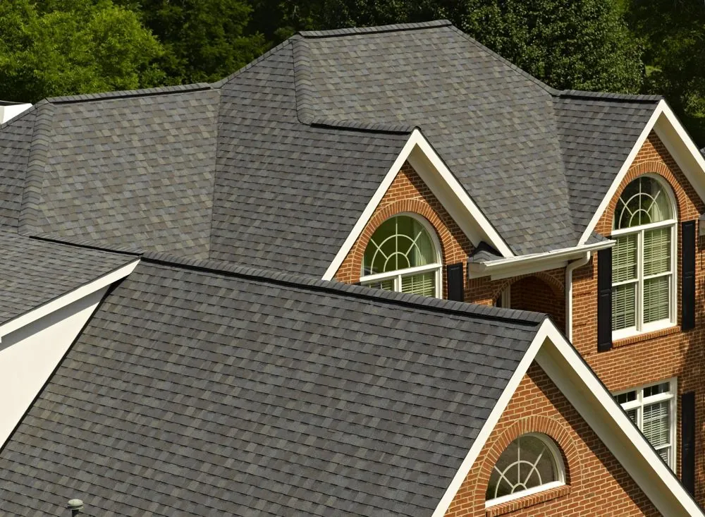 Newly installed roof on a craftsman-style home, Catawba County NC