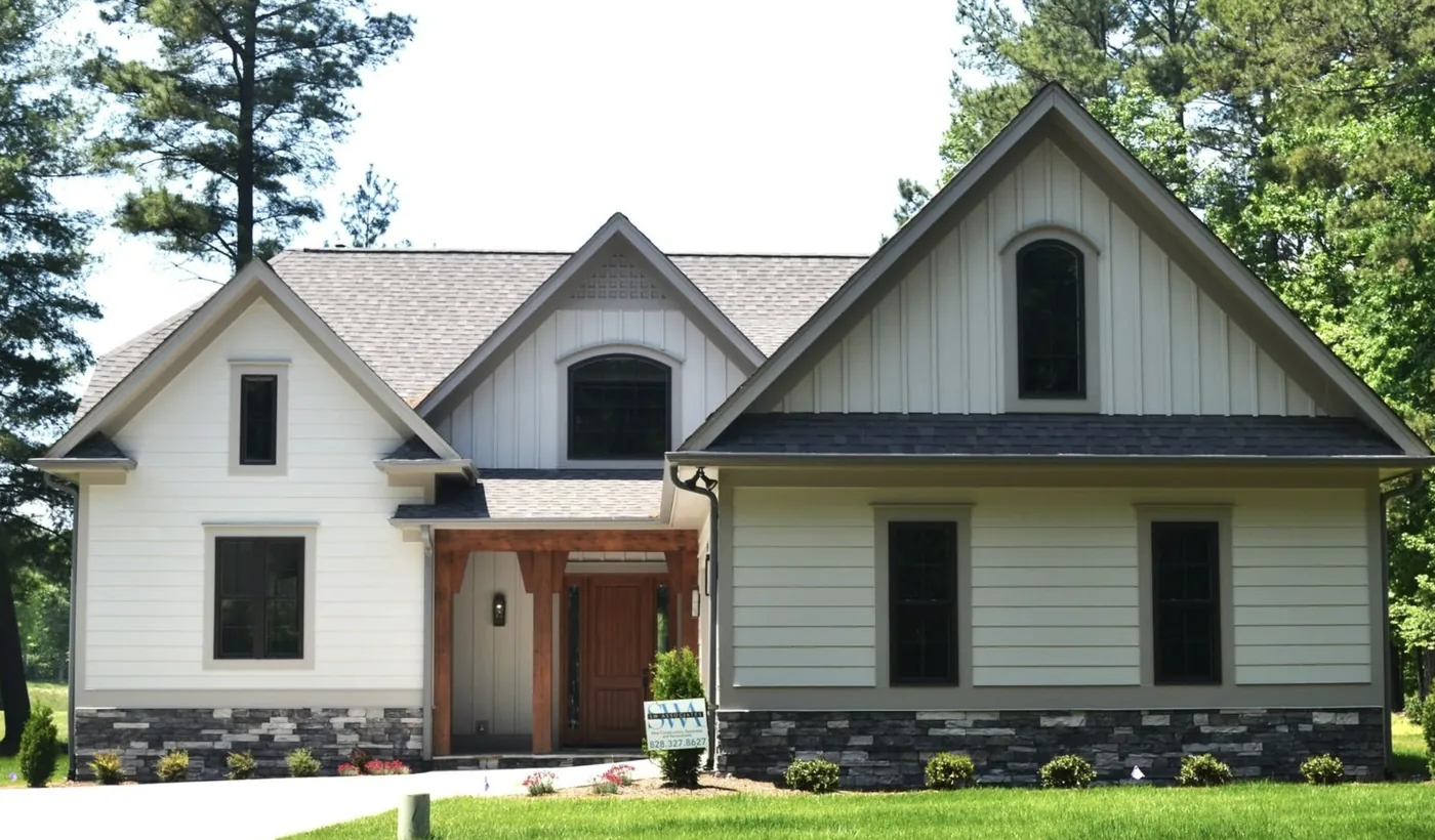 Completed roof replacement in Buffalo Shoals, NC by S&S Roofing